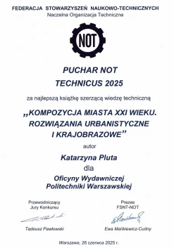 Kompozycja miasta XXI wieku. Rozwiązania urbanistyczne i krajobrazowe