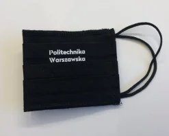Maseczka bawełniana czarna